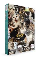 Пазл Фрея 500 деталей: Кошачий беспредел